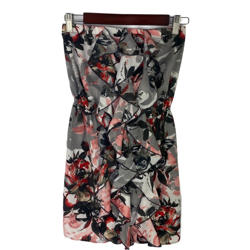 My Story Ruffle Front Mini Tube Top Dress Size Sma